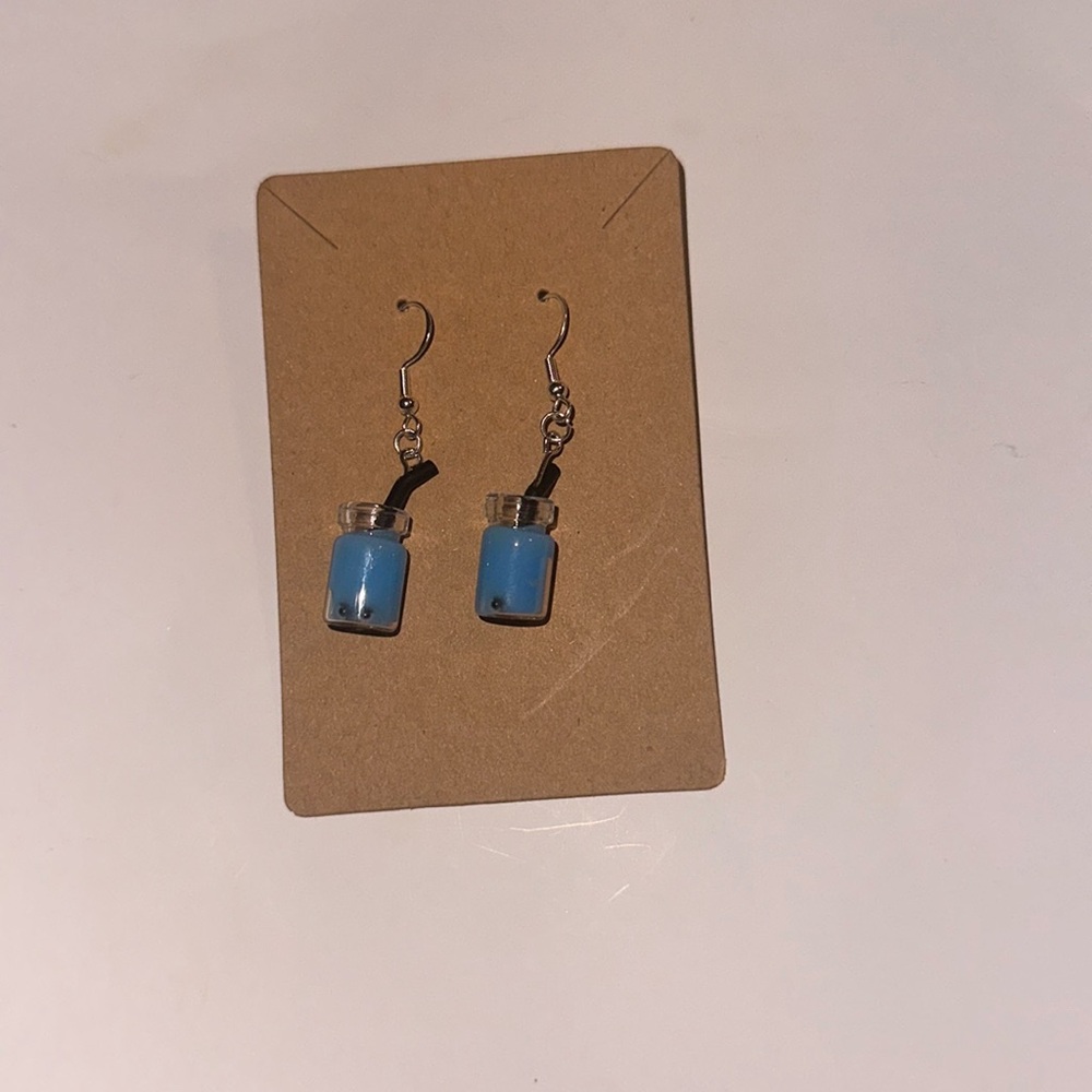 Boba Tea Earrings